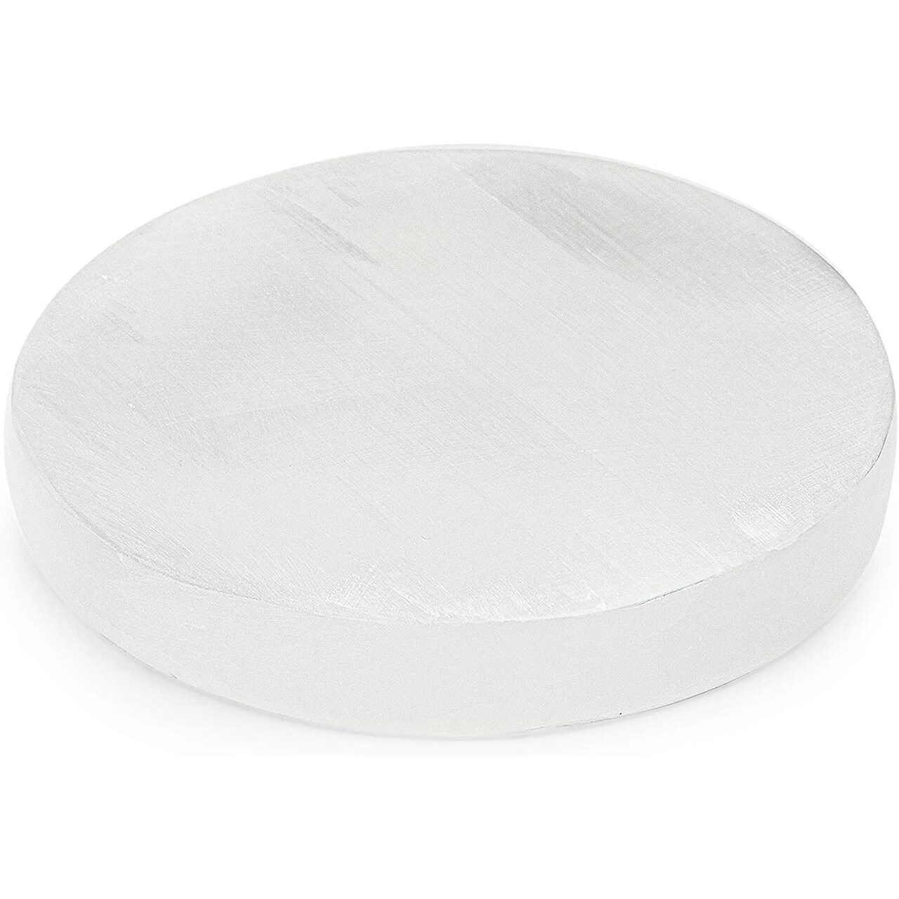 WellBrite Selenite Charging Plate for Crystals and Healing Stone (6 Inches)